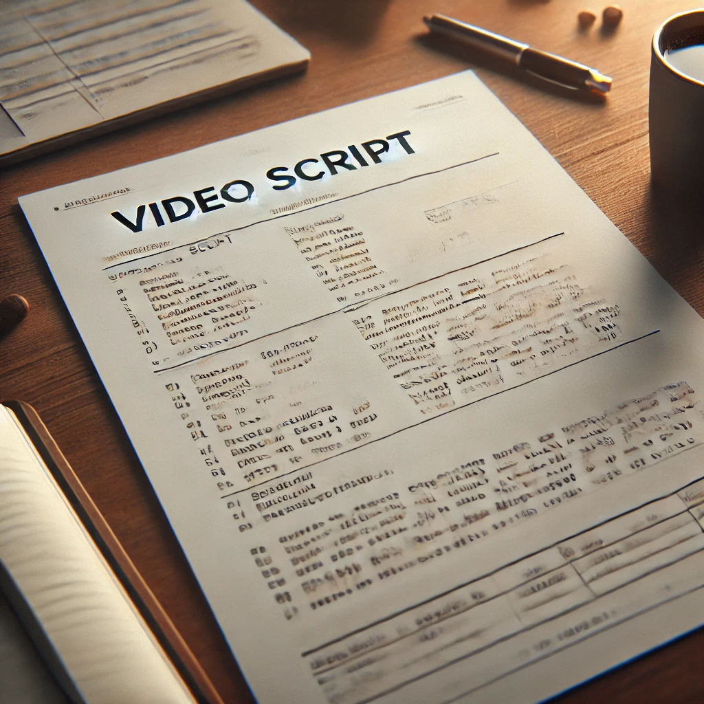 video animation script